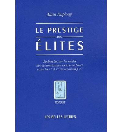 Le Prestige des élites