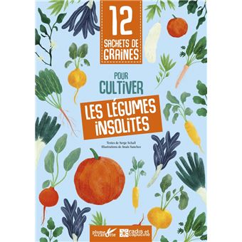 12 sachets de graines pour cultiver des légumes insolites