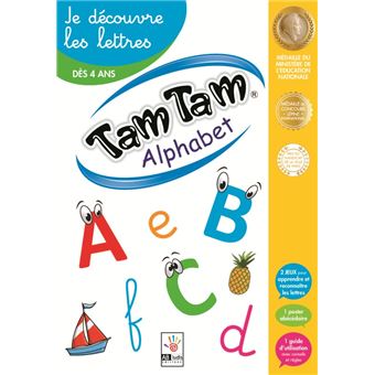 Tam tam alphabet - je decouvre les lettres