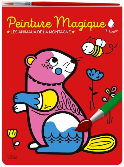 Peinture Magique A L Eau Les Animaux De La Montagne Broche Collectif Corinne Lemerle Achat Livre Fnac