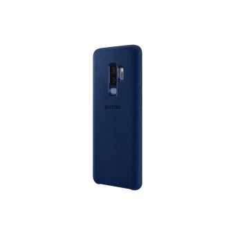 SAMSUNG S9 ALCANTARA COVER BLUE
