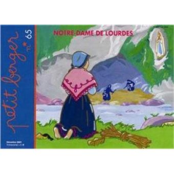 Broche Religieuse Notre Dame De Lourdes - Modèle Vintage Ou Ancien, Occasion