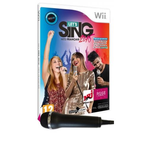 Let s Sing 2016 Hits Français Wii + 1 Micro