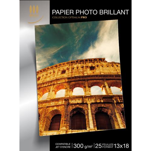 Papier Photo Brillant Micro Application - 20 Feuilles A4 200g/m² - Haute Résolution 9600 Dpi
