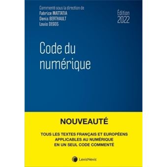 Code du numerique 2022