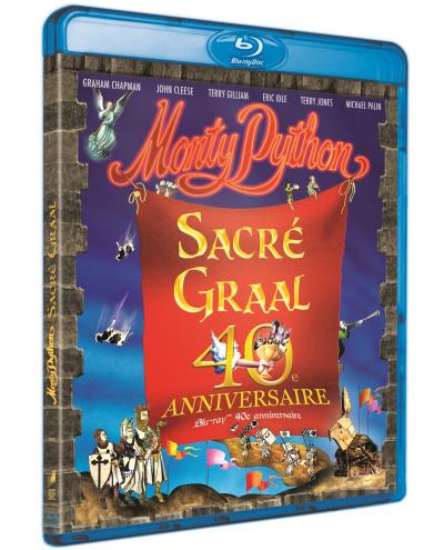 Monty Python Sacré Graal 40ème anniversaire Blu-ray