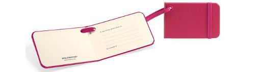 Etiquettes pour bagages - Magenta
