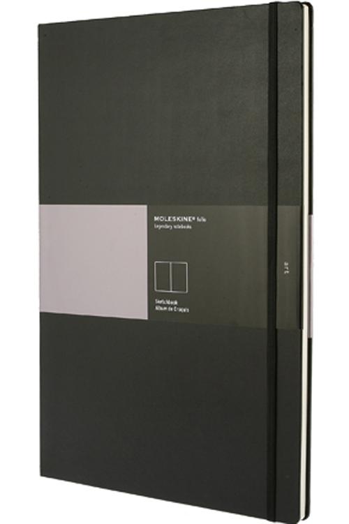 Album De Croquis - Format A3 - Couverture Rigide Noire