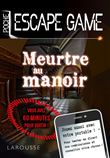 Escape game de poche - Meurtre au manoir