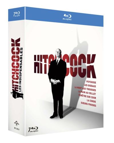 Coffret Alfred Hitchcock Les 7 films indispensables Blu-ray