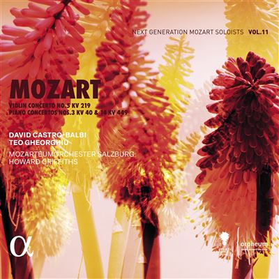 Concerto Violon 5, Concertos Piano 3 & 14