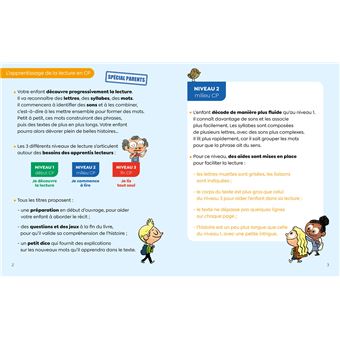 Jamais peur dans le noir, Niveau 2 Milieu CP