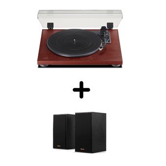 Platine vinyle Sony PS-LX310BT Noir + Enceintes amplifiées Bluetooth  Klipsch R-41PM Noir vendues par paire - Platine vinyle - Achat & prix