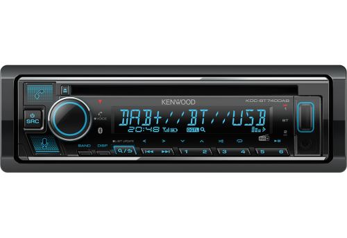 Autoradio cd - usb - bluetooth - iphone - dab+ - eclairage variable - jvc