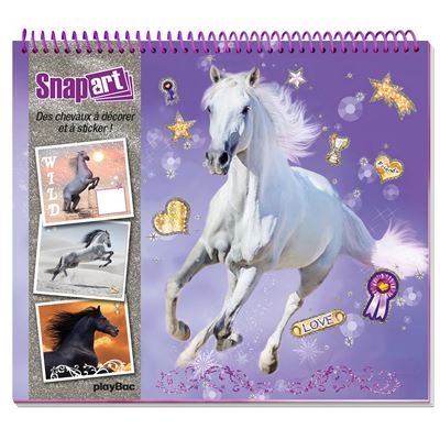 Snap'Art - Chevaux -  Collectif - relié
