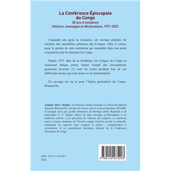 La Conférence Épiscopale du Congo