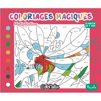 Coloriages magiques - Multiplications