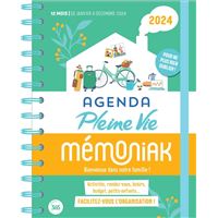 Agenda civil semainier de bureau Exacompta Pratic S Végétal 14 x