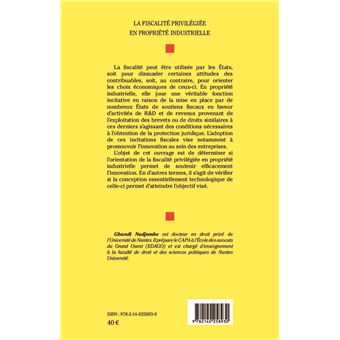 La fiscalité privilégiée en propriété industrielle