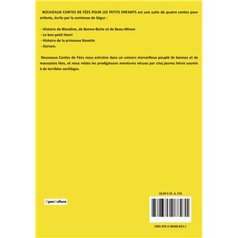 Nouveaux contes de fées pour les petits enfants