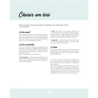 Petits objets en bois