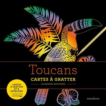 Livre à gratter - Toucans