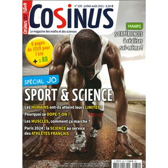 Cosinus N° 239 : Spécial jeux olympiques - juil/aout 2021