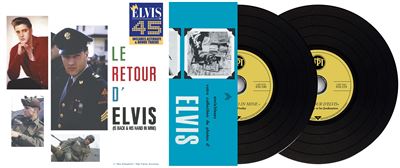 Le Retour D'Elvis / His Hand In Mine 45ème Anniversaire Vinyle Replica