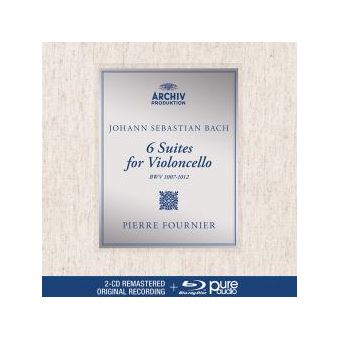 6Suites PourVioloncelle /Pierre Fournier Fournier: Bach 6 solo