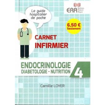Endocrinologie diabetologie nutrition carnet infirmier 4 - 1