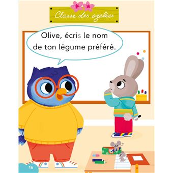 J'apprends à lire avec Olive - Olive à l'école - niveau 2