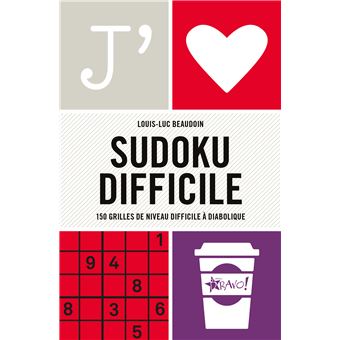 J'aime - Sudoku difficile