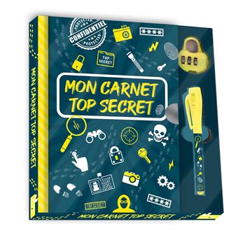 Carnet secret Minecraft - Avec 1 cadenas à code et 1 stylo à encre