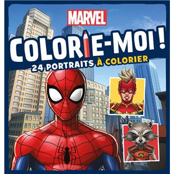 MARVEL - Colorie-moi !