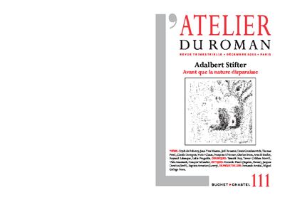 Revue atelier du roman 111