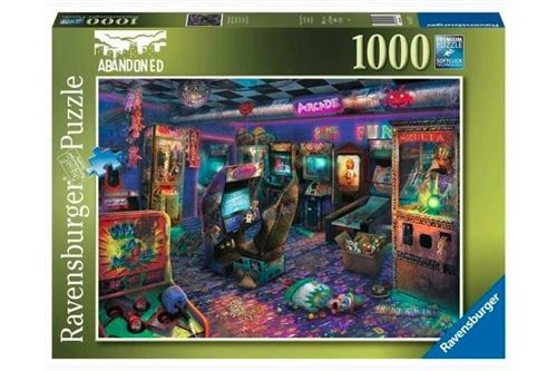 PUZZLE 1000 P :  SALLE D'ARCADE DÉSERTÉE