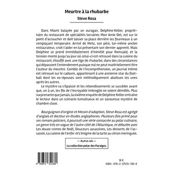 Meurtre à la rhubarbe