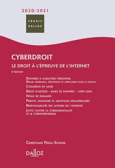 Cyberdroit 2020/2021 - 8e ed.