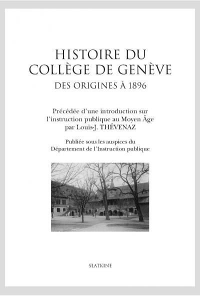 Histoire du collège de Genève