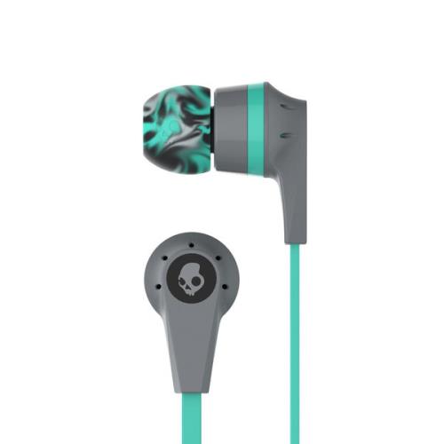 Ecouteurs intra-auriculaires Skullcandy Ink'd 2.0 Gris et Menthe