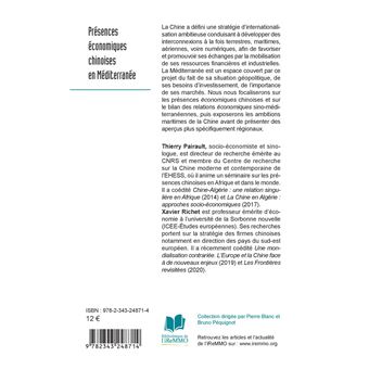 Présences économiques chinoises en Méditerranée