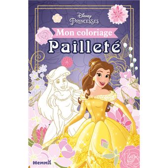 Disney Princesses - Mon coloriage pailleté