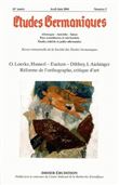 Études germaniques -  N°2/2006
