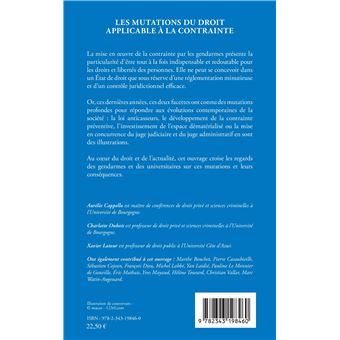 Les mutations du droit applicable à la contrainte