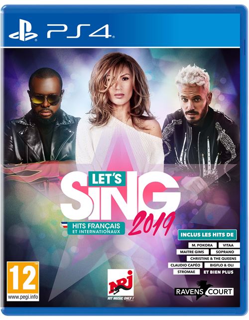 Let s Sing 2019 Hits français et internationaux PS4