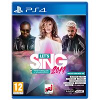 Jeu Let's Sing 2016 Hits Français Pour PS4 + 2 Micros Inclus - Bon état