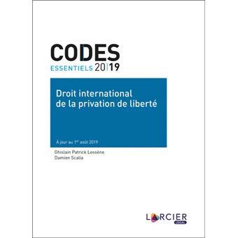 Code essentiel -Droit international de la privation de liberté