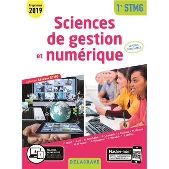 Sciences de gestion et numérique 1re STMG (2019) - Réseaux STMG - Pochette élève