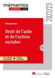 Droit de l'aide et de l'action sociales, 3ème édition