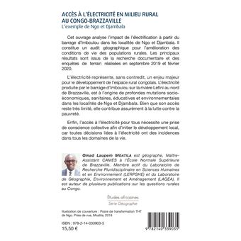 Accès à l'électricité en milieu rural au Congo-Brazzaville